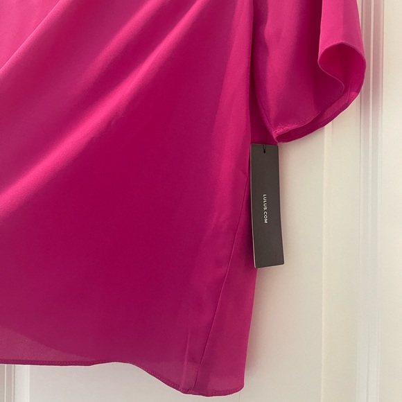 Lulus Magenta Top - Picture 3 of 4